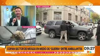 Copan sector de Meiggs en medio de "guerra" contra ambulantes | Tu Día | Canal 13