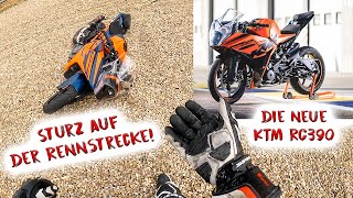 Ich crashe die neue KTM RC390 beim Presse Event