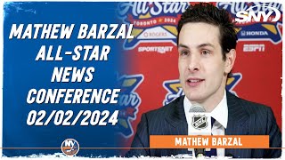 Islanders star Mathew Barzal on NHL All-Star Skills Competition, competing with Connor McDavid | SNY