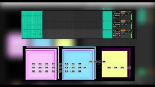 Connected TouchDesigner and Ableton Live via OSC.