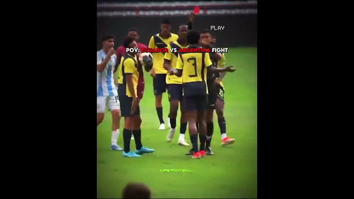 The Argentina Vs Ecuador Match Was Insane🤯🤫 #shorts #football #soccer