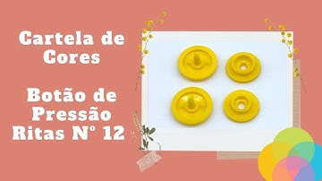 Cartela de Cores Botão de Pressão Ritas