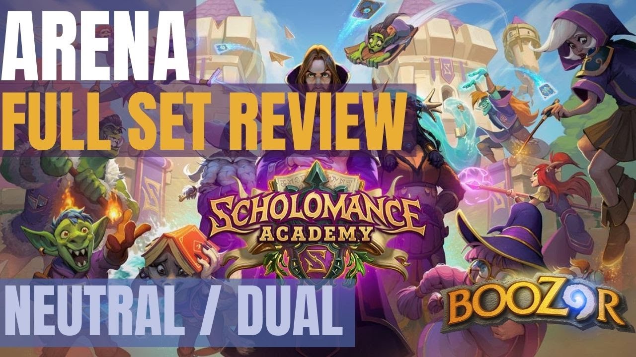 Scholomance Academy Full Arena Set Review Class Cards Only Youtube