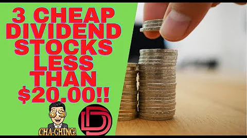 3 Cheap Dividend Stocks to Buy and Hold Forever FOR 2022 Less Than $20.00!!