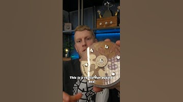 Can you open this unusual puzzle box?!! #puzzle #puzzlebox #brainteaser #amazing