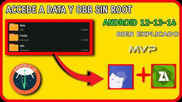 🔰🔰 ACCEDE A DATA Y OBB ANDROID 13/14 ✅ SIN NECESIDAD DE ROOT 😎 BIEN EXPLICADO ◀️ 2024