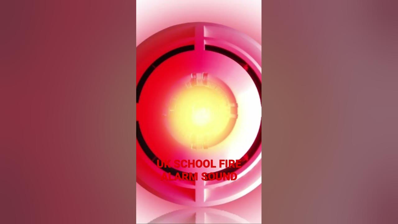 UK SCHOOL Fire alarm sound #fire #firealarm  #school #alarm