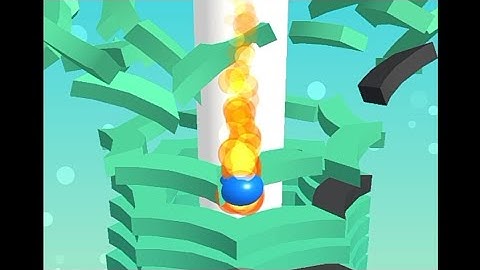 stack ball gameplay walkthrough #1 || android gameplay