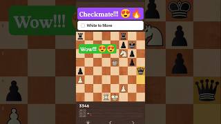 Checkmated!!😍🤯 #checkmate #chess #chessgenius #chessstrategies