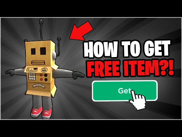 HOW TO GET MR ROBOT FREE ITEM ON ROBLOX?! (BONUS GAMECARD ITEM) - YouTube