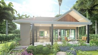 38 sqm / 3 BEDROOM HOUSE DESIGN FOR 5 PERSONS