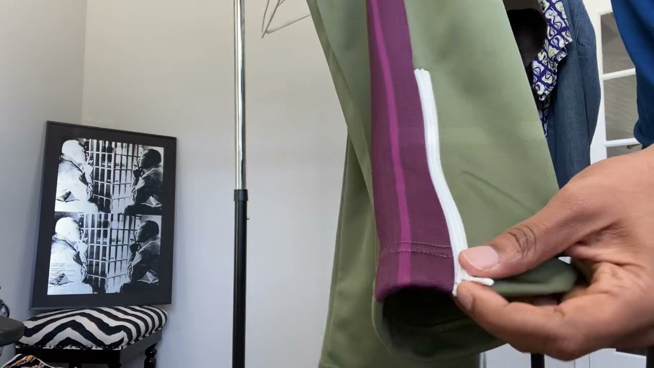 Palm Angels College Track Pants Review And Fitting.