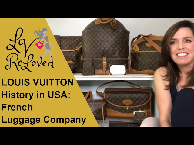 Vintage Louis Vuitton French Co. Bucket Bag & Cosmetic Case