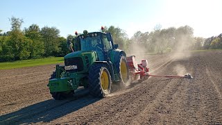 Siew Kukurydzy/John Deere 7430 Premium&amp;Maschio Gaspardo