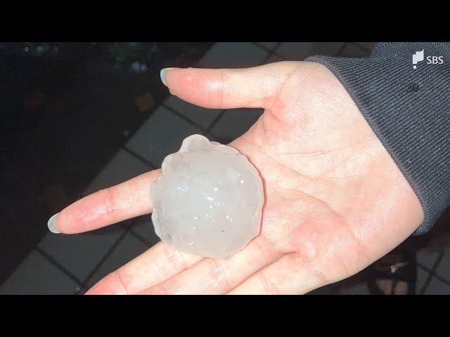 Golf Ball-Sized Hail Like 