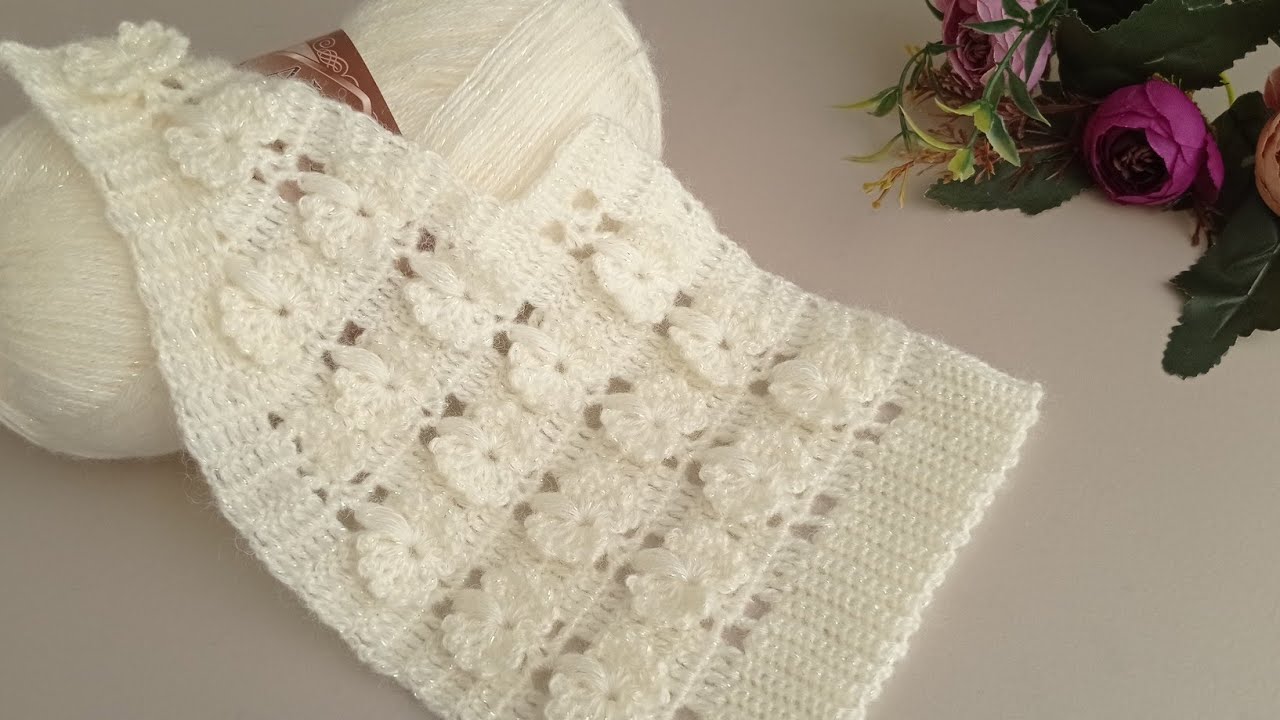 trend tığ işi yelek hırka şal modeli anne yeleği(yeni başlayanlar için)bu model kol yaka kesimi