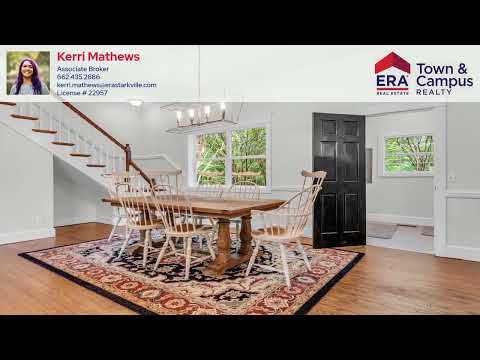 484 Southgate Dr, Starkville, MS home video tour