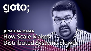 How Scale Makes Distributed Systems Slower • Jonathan Magen • GOTO 2024