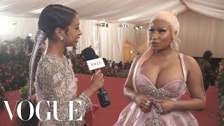 Nicki Minaj on Looking Sexy But Still Camp | Met Gala 2019 with Liza Koshy | Vogue