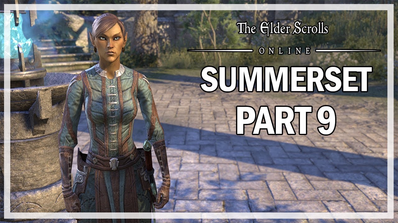 The Elder Scrolls Online Summerset Let's Play Part 9 - Ebon Sanctum ...