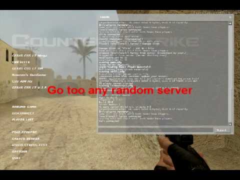 Counter Strike Source | demo and wall hack tutorial