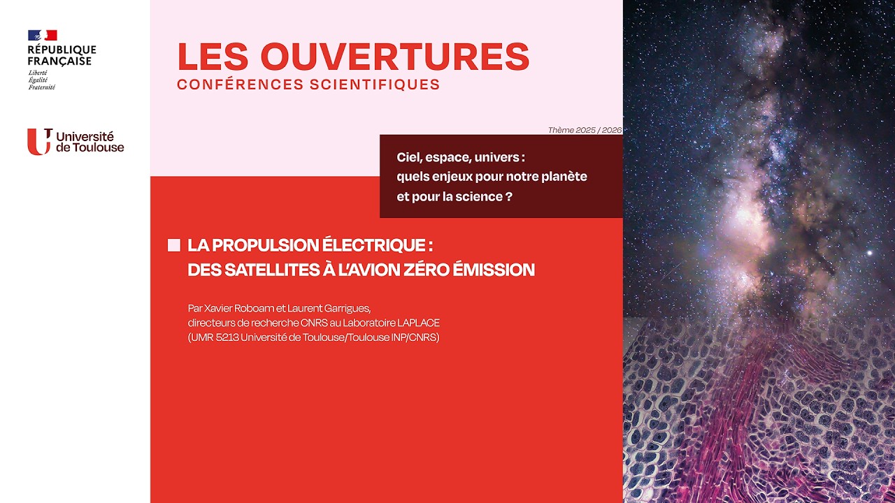 La propulsion électrique : des satellites à l’avion zéro émission