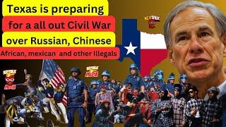 Texas is Close to Civil War! Military troops are being sent to Texas from other states to help fight