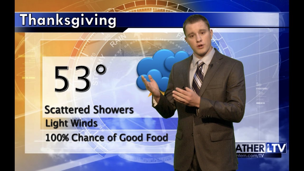 Thanksgiving Weather Forecast - YouTube