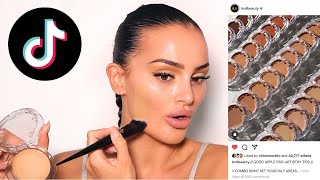 A VIRAL TIKTOK FOUNDATION BALM? IS IT WORTH IT? + GIVEAWAY | HOLLY BOON