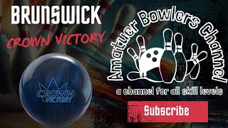 Brunswick Crown Victory | Bowling Ball Review - YouTube
