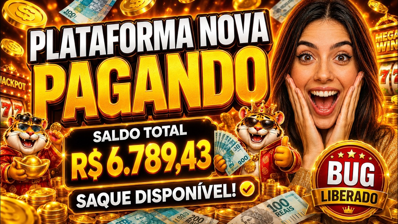 PLATAFORMA NOVA PAGANDO HOJE MUITO! PLATAFORMA NOVA BONUS! PLATAFORMA NOVA BUGADA! FORTUNE TIGER!
