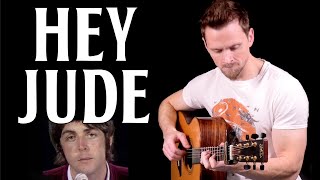 PDF Sample Hey Jude / The Beatles Fingerstyle guitar tab & chords by Gareth Evans.