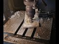 How to cut a large hole in aluminum, steel, adjustable drill ANT 22-110mm, plastic, plexiglass