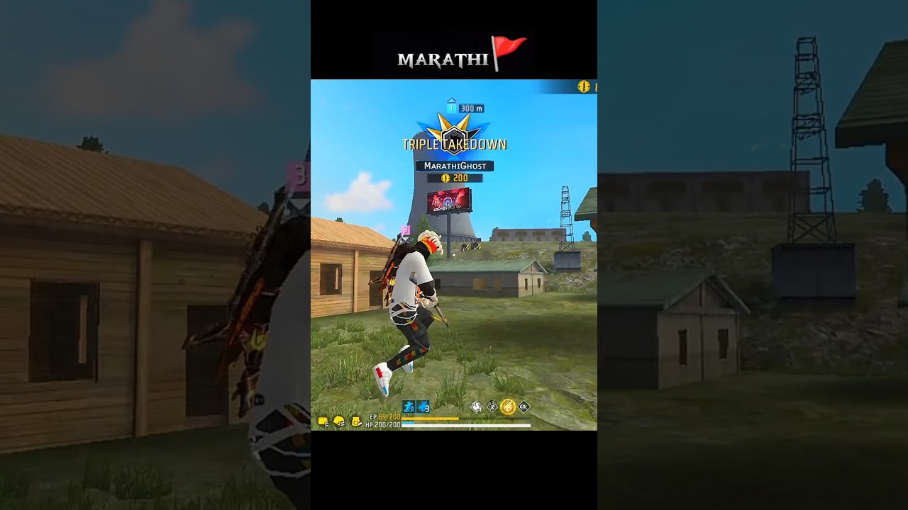 Freefire मराठी🔥❤️| जाम बेक्कार तुडवतुडवी 😂☠️|