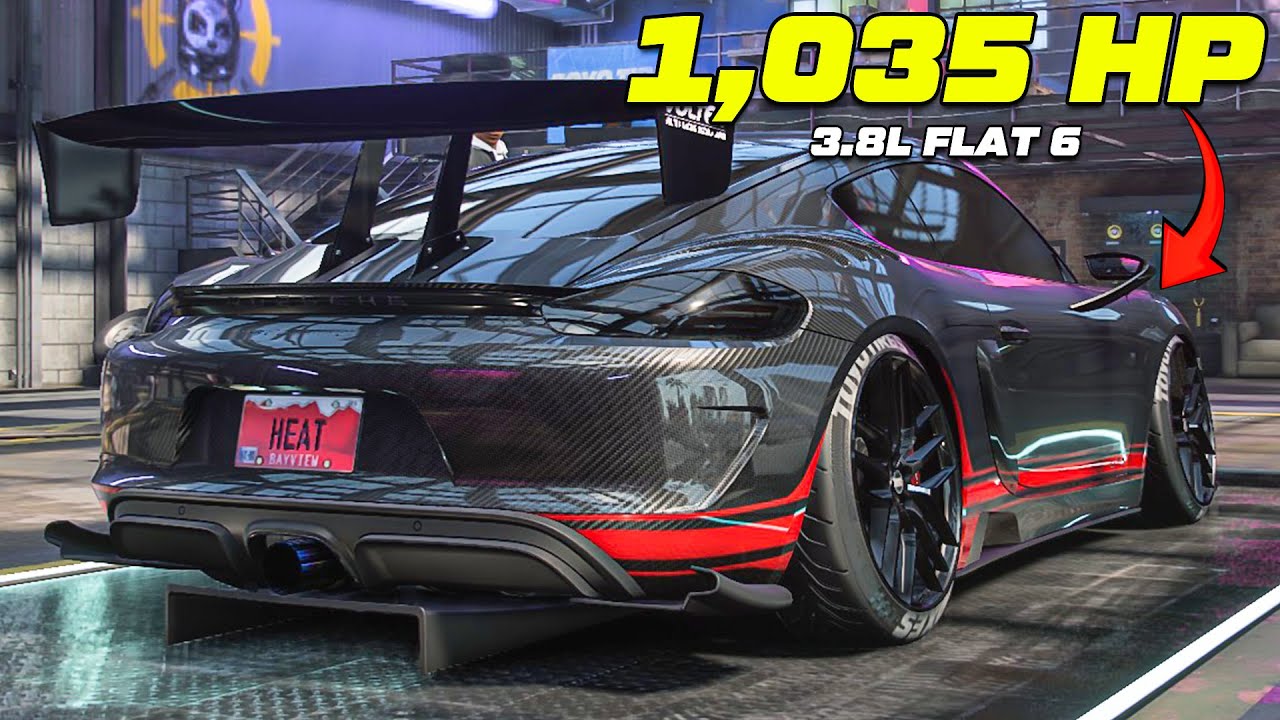 Mid-Engine MONSTER! Porsche 718 Cayman GTS ’18 Ultimate+ | NFS Heat