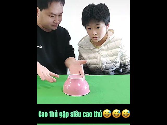Outline Video Cao thủ gặp siêu cao thủ 😂😂😂 #magic