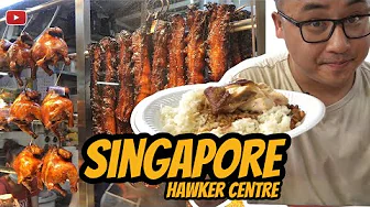 Exploring SINGAPORE'S HAWKER CENTERS | CHINATOWN | CHEAPEST Michelin Starred food