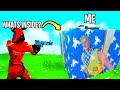 I Trolled Him With NEW Birthday Presents In Fortnite