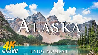 Alaska 4K UHD - Scenic Relaxation Film With Calming Music - Amazing Nature - 4K Video Ultra HD