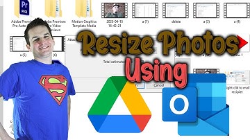 How to Resize Photos on Your PC using Outlook and Google Drive