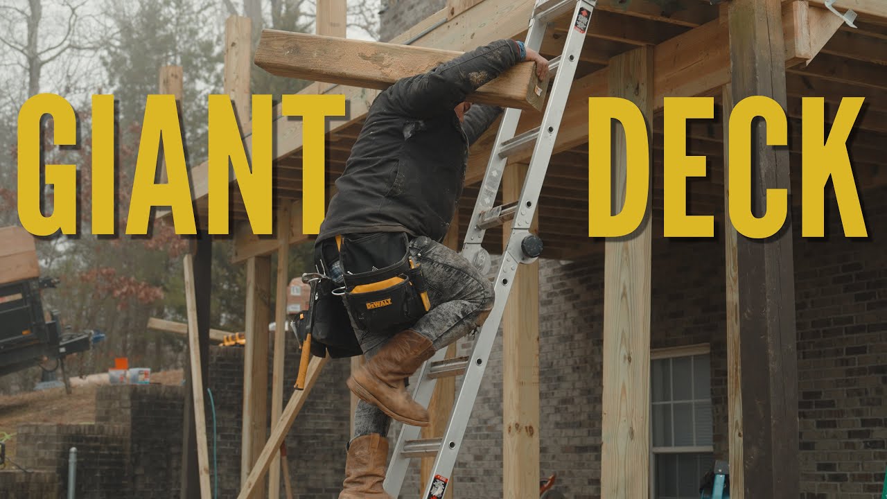 Building a Giant Deck in East Tennessee