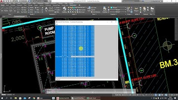 List & Export Coordinate from AutoCad 2 Excel
