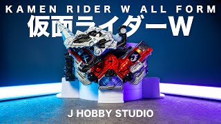 Fuuto PI Kamen Rider W DX Doubledriver ver.20th all Form | Unboxing and Henshin sound