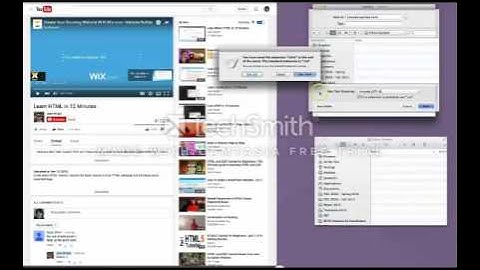 Embedding Video and Using TextEdit on the Mac