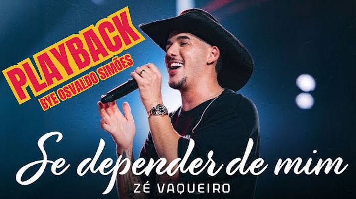 Se Depender de Mim - Zé Vaqueiro (KARAOKÊ)🎙️🎤
