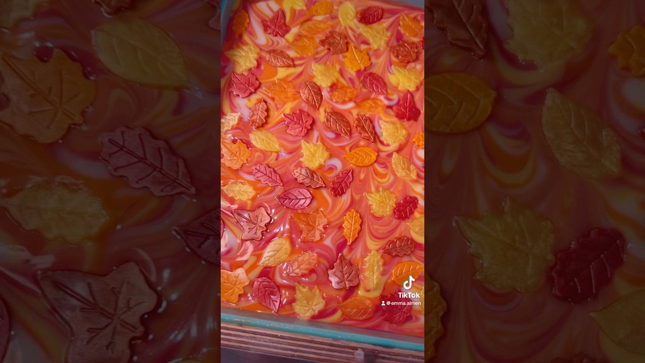 FALL LEAF SOAP 🍁 