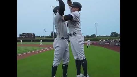 Aaron Judge with a 3 Run Home Run
