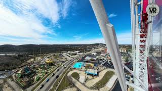 NW View on Branson Ferris Wheel 4K (3-22-2025) - Branson, MO
