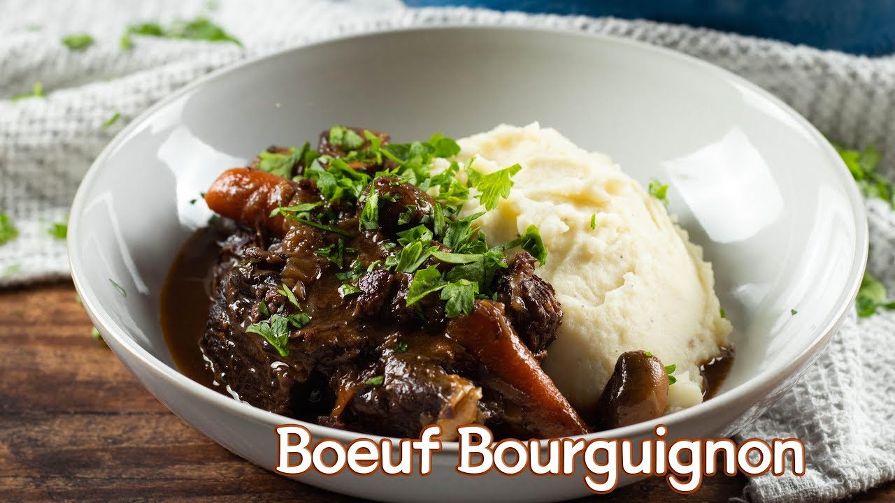 How to Make Julia Child's Boeuf Bourguignon YouTube