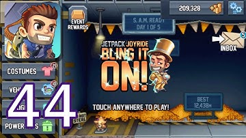 Jetpack Joyride - Gameplay Walkthrough Part 44 - Bling It On! (iOS, Android)